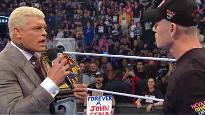 "You're paler than Sting at Starrcade."- Cody Rhodes blasts John Cena with a verbal rant on WWE SmackDown