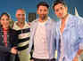 Aditya, Ibrahim, Sara, Shikhar pose together