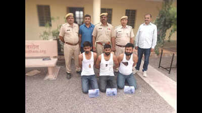 Police seize large cache of arms, ammunitions from smugglers in Balotra