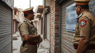 'Free Gaza, Free Palestine' posters found pasted on shop walls in UP's Sambhal