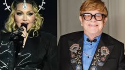 Elton John and Madonna may finally record a song together after ending their long feud, Jake Shears drops a hint