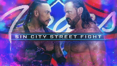 WWE WrestleMania 41 Sin City Street Fight Match: Drew McIntyre beats Damian Priest