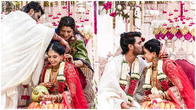 Pavni and Amir seal their love with a traditional ceremony