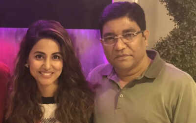 Hina Khan shares an emotional tribute as she remembers her late father; says, “4 Years today, dad”