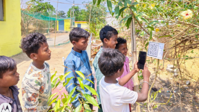 Chhattisgarh govt school uses QR codes to educate on plants