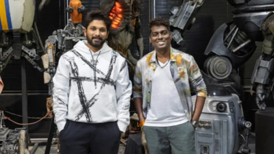 Allu Arjun begins a look test and concept shoot for Atlee's next; the actor to ditch the 'Pushpa' look