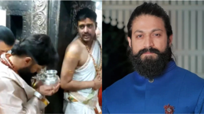 Yash visits Mahakaleshwar Temple ahead of shooting for Nitesh Tiwari's directorial 'Ramayana'