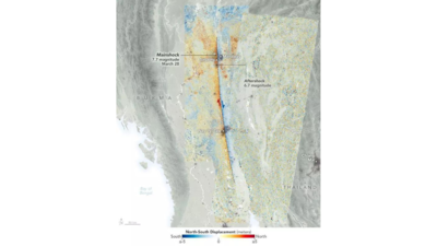 Myanmar earthquake triggered 20ft land shift in rare ‘supershear’ event