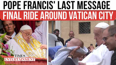 Pope Francis Dies At 88: Last Message Of Peace, Final Ride Around Vatican City On Popemobile | WATCH