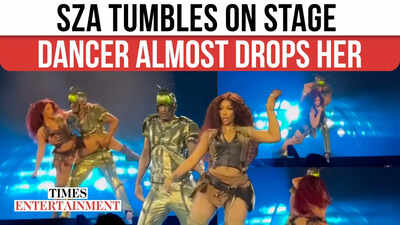 SZA Almost Falls On Stage During National Tour Opening Night | WATCH