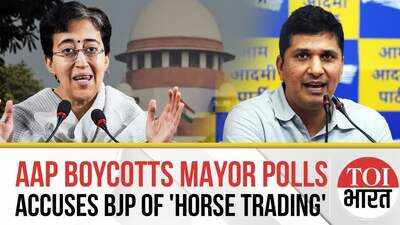 AAP's Big Announcement: To Boycott MCD Mayor Elections, Accuses BJP Of 'Rigging' And 'Poaching'