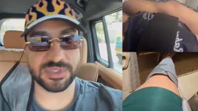 Laughter Chefs 2: Aly Goni suffers from a knee injury soon after shooting the first episode