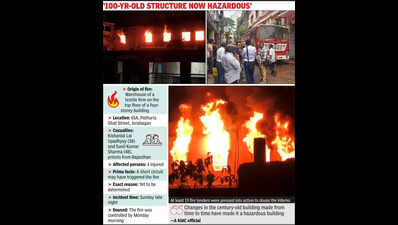 Warehouse fire: 2 trapped on top floor of Pathuriaghata bldg die of asphyxiation