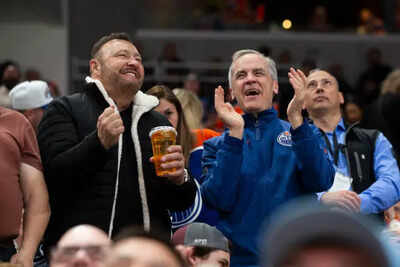 Canada's PM Mark Carney rallies behind Edmonton Oilers before playoffs