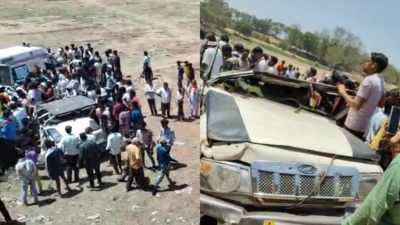 8 of a family die as SUV falls into ravine in Madhya Pradesh