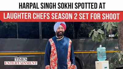 Harpal Singh Sokhi Spotted on 'Laughter Chefs Season 2' Set