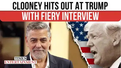 George Clooney Claps Back At Trump, Replies To His 'Second Rate Movie Star' Remark