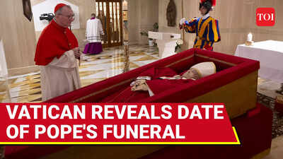 Vatican: Cardinals Hold First Meeting, Reveal Date For Pope's 'Historic Farewell'