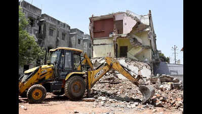 FIR filed against two for building collapse