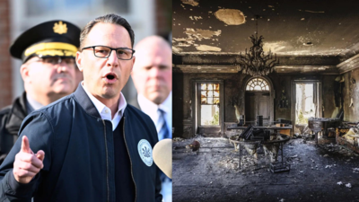 'I will not live in fear': Pennsylvania governor Josh Shapiro reopens home days after suspected arson attack