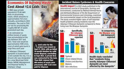 Massive blaze engulfs over half of contentious Adampur landfill