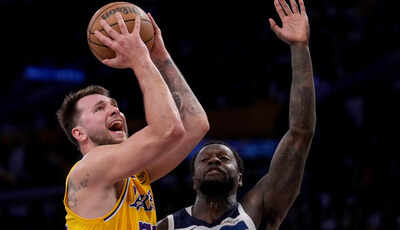 NBA Playoffs: Luka Doncic’s 31 points led Los Angeles Lakers to game 2 victory over Minnesota Timberwolves