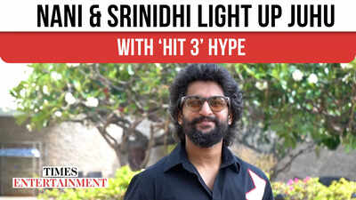 Nani & Srinidhi Shetty Spotted in Juhu Promoting ‘HIT 3’