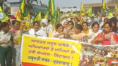 Academics, rights activists urge Punjab CM to act against police personnel over torture of women farm activists for supporting agitating teachers