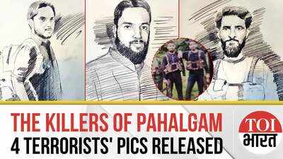 Terrorist Sketches Released: LeT-Linked Terrorists Behind Pahalgam Massacre of Tourists Revealed