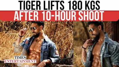 Tiger Shroff Goes Beast Mode After Long Shoot