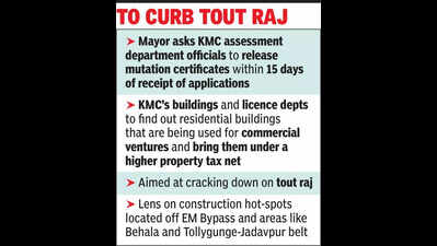 Mayor prods KMC to issue mutation certs within 15 days