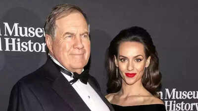 Bill Belichick shows rare public side with Jordon Hudson at game