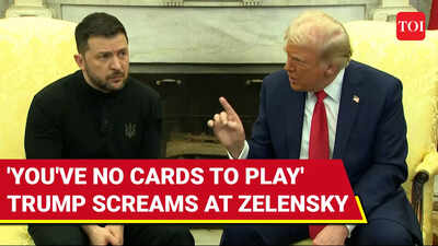 'Fight Putin & You'll Lose Entire Ukraine': Trump BURSTS In Anger After Zelensky Refuses Crimea Deal