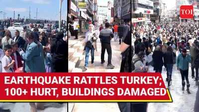 Turkey: 150 People Injured, Buildings Shaken & Damaged In Powerful Istanbul Earthquake | Watch