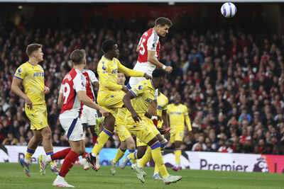 Liverpool one point away from winning Premier League title after Arsenal's 2-2 draw with Crystal Palace