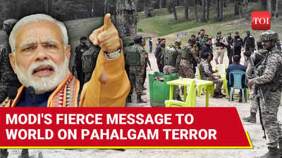 PM Modi Announces Pahalgam Revenge To World; Switches To English Mid-Speech