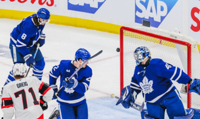 18 blocked shots in Game 1, 32 in Game 2, Toronto Maple Leafs defensemen are unstoppable
