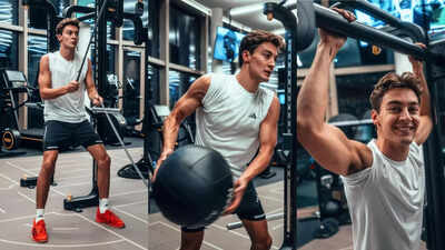 Mercedes driver George Russell flexes hard in jaw-dropping gym photos and fans are loving It: “The ladies will like that”