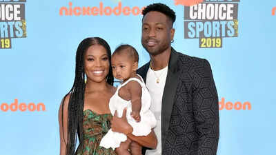 Dwyane Wade’s daughter Kaavia spots the mark on his tee as mom Gabrielle Union reveals she peed on him on red carpet