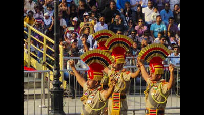 BSF halts border gates opening, scales down retreat ceremony