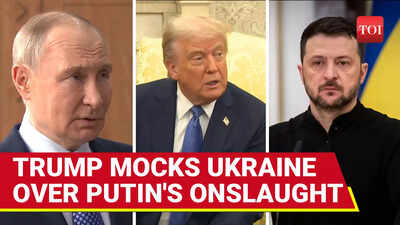 'Tremendous Pressure On Putin': Trump After Russia Strikes Kyiv, Mocks Ukraine For Failing To Defend Territory