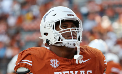“Baby throwing up with motion sickness live on TV”: Kelvin Banks Jr. gets drafted to the New Orleans Saints but his son Khalil puked at that announcement