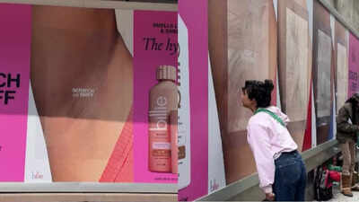 Sniff before you buy? Billie’s NYC ‘scratch and sniff’ campaign invites you to smell giant armpits on the street