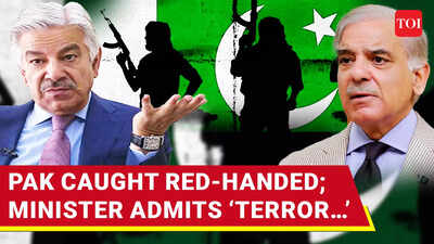 Pakistan Caught Red Handed, Defence Minister Admits To Decades Of Terror Support | 'We Did Dirty...'