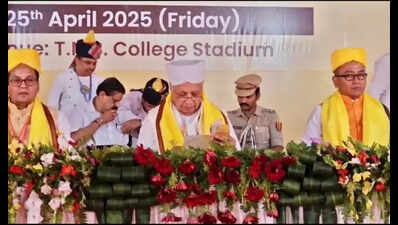 Focus on providing employment, not seeking it: Guv to TMBU graduates