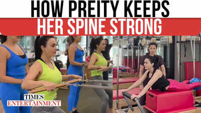 Preity Zinta’s Fitness Secret For A Healthy Spine