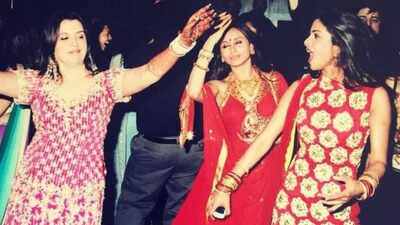 When Priyanka Chopra and Rani Mukerji partied with a 'Drunk Dulhan' Farah Khan at her sangeet