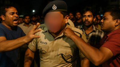 Kolkata cop thrashed by mob while trying to save molest accused