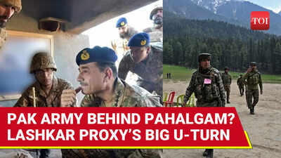 Pahalgam Twist: Lashkar Proxy's Shock U-Turn 'Shifts Blame On' Pak Army; India Responds...