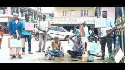 Dalits upset after being denied meeting with CM